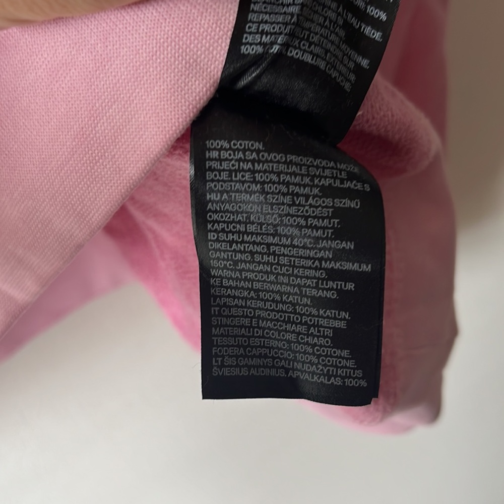 H&M pink oversized hoodie - Picture 5 of 9